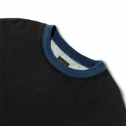 Discount π Kapital FLEECE KNIT X DENIM QUILTING NAVY 2TONES BIG SWEAT Hoodies & Sweatshirts π 9 Kapital FLEECE KNIT X DENIM QUILTING NAVY 2TONES BIG SWEAT Hoodies & Sweatshirts