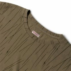 Kapital T-Shirts & Long Sleeves RAIN CAMO JERSEY CREW LONG SLEEVE T (SMILE PATCH)