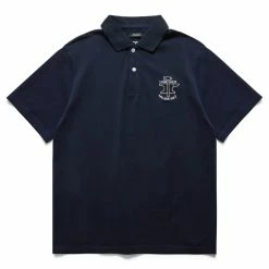 Malbon Golf HAMMER PIQUE POLO T-Shirts & Long Sleeves