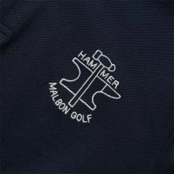 Malbon Golf HAMMER PIQUE POLO T-Shirts & Long Sleeves