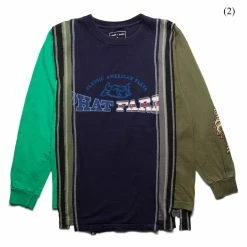 Needles 7 CUTS L/S TEE - COLLEGE SS22 (SMALL/MULTIPLE STYLES) T-Shirts & Long Sleeves