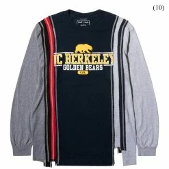 Needles T-Shirts & Long Sleeves 7 CUTS L/S TEE - COLLEGE FW21 (LARGE/MULTIPLE STYLES)