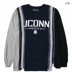 Needles T-Shirts & Long Sleeves 7 CUTS L/S TEE - COLLEGE FW21 (LARGE/MULTIPLE STYLES)