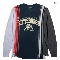 Needles 7 CUTS L/S TEE - COLLEGE FW21 (MEDIUM/MULTIPLE STYLES)