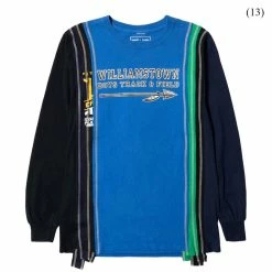 Needles 7 CUTS L/S TEE - COLLEGE FW21 (MEDIUM/MULTIPLE STYLES)
