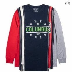 Needles 7 CUTS L/S TEE - COLLEGE FW21 (MEDIUM/MULTIPLE STYLES)