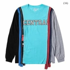 Needles 7 CUTS L/S TEE - COLLEGE FW21 (MEDIUM/MULTIPLE STYLES)