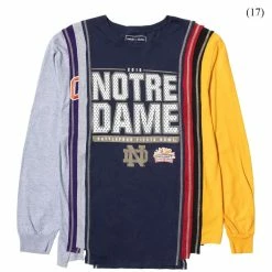 Needles 7 CUTS L/S TEE - COLLEGE FW21 (MEDIUM/MULTIPLE STYLES)