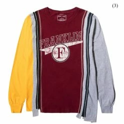 Needles 7 CUTS L/S TEE - COLLEGE FW21 (MEDIUM/MULTIPLE STYLES)