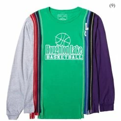 Needles 7 CUTS L/S TEE - COLLEGE FW21 (MEDIUM/MULTIPLE STYLES)