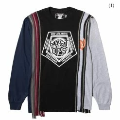 Needles 7 CUTS L/S TEE - COLLEGE FW21 (SMALL/MULTIPLE SIZES) T-Shirts & Long Sleeves