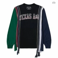 Needles 7 CUTS L/S TEE - COLLEGE FW21 (X-SMALL / MULTIPLE STYLES) T-Shirts & Long Sleeves