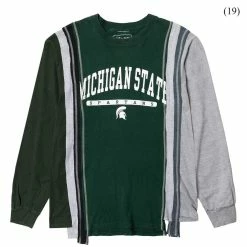 Needles T-Shirts & Long Sleeves 7 CUTS L/S TEE - COLLEGE FW21 (LARGE/MULTIPLE STYLES)