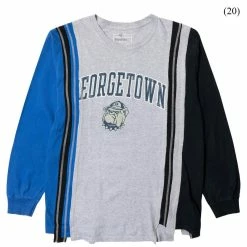 Needles T-Shirts & Long Sleeves 7 CUTS L/S TEE - COLLEGE FW21 (LARGE/MULTIPLE STYLES)