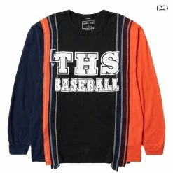 Needles T-Shirts & Long Sleeves 7 CUTS L/S TEE - COLLEGE FW21 (LARGE/MULTIPLE STYLES)