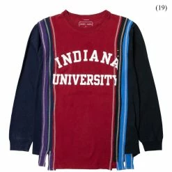 Needles 7 CUTS L/S TEE - COLLEGE FW21 (MEDIUM/MULTIPLE STYLES)