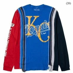 Needles 7 CUTS L/S TEE - COLLEGE FW21 (MEDIUM/MULTIPLE STYLES)