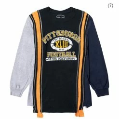 Needles 7 CUTS L/S TEE - COLLEGE FW21 (SMALL/MULTIPLE SIZES) T-Shirts & Long Sleeves