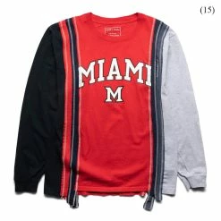 Needles 7 CUTS L/S TEE - COLLEGE SS22 (MEDIUM/MULTIPLE STYLES) T-Shirts & Long Sleeves