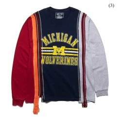 Needles 7 CUTS L/S TEE - COLLEGE SS22 (SMALL/MULTIPLE STYLES) T-Shirts & Long Sleeves