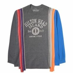 Needles 7 CUTS LS TEE COLLEGE SS21 8 T-Shirts & Long Sleeves