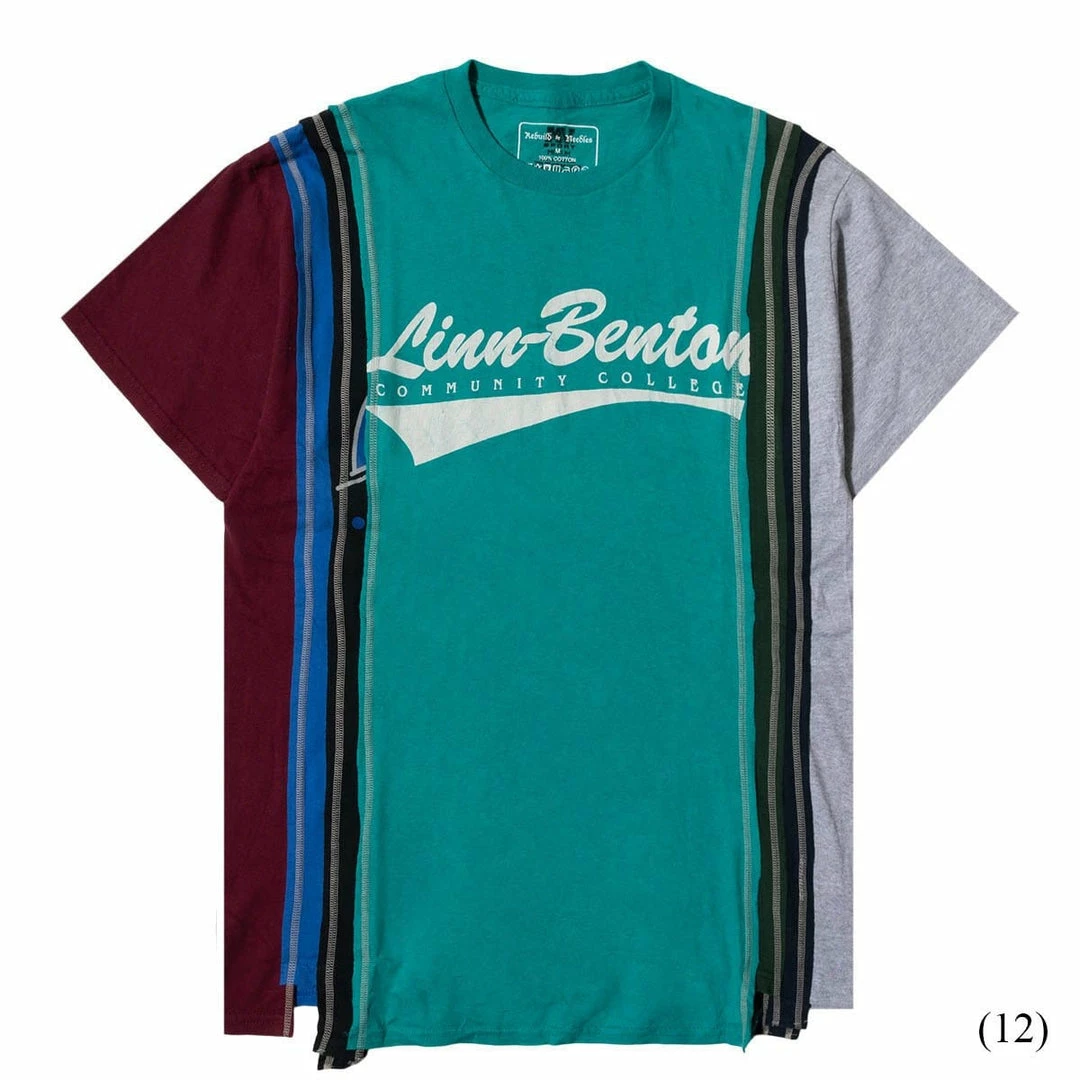 Flash Sale π€© Needles 7 CUTS S/S TEE - COLLEGE FW21 (MEDIUM/MULTIPLE STYLES) T-Shirts & Long Sleeves π 12 Needles 7 CUTS S/S TEE - COLLEGE FW21 (MEDIUM/MULTIPLE STYLES) T-Shirts & Long Sleeves