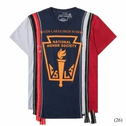 Flash Sale π€© Needles 7 CUTS S/S TEE - COLLEGE FW21 (MEDIUM/MULTIPLE STYLES) T-Shirts & Long Sleeves π 52 Needles 7 CUTS S/S TEE - COLLEGE FW21 (MEDIUM/MULTIPLE STYLES) T-Shirts & Long Sleeves