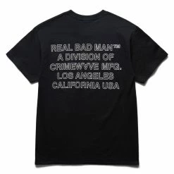 Real Bad Man CRIMEWAVE MFG S/S TEE