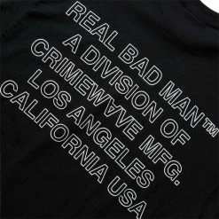 Budget ✨ Real Bad Man CRIMEWAVE MFG S/S TEE 🥰 6 Real Bad Man CRIMEWAVE MFG S/S TEE