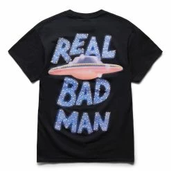 Real Bad Man SAUCER CULT S/S TEE T-Shirts & Long Sleeves