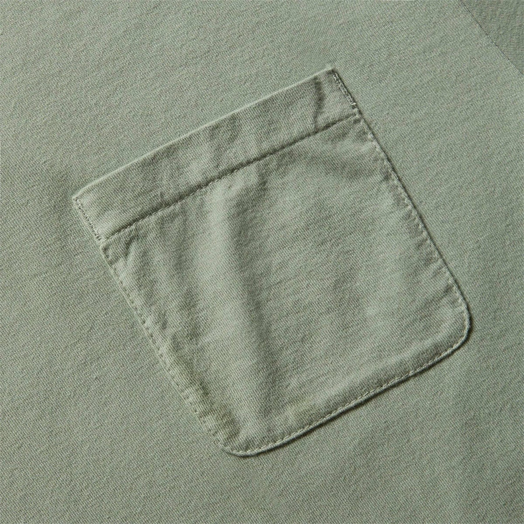 Best Sale π― RRL GARMENT-DYED CREWNECK T-SHIRT W/ POCKET π 2 RRL GARMENT-DYED CREWNECK T-SHIRT W/ POCKET