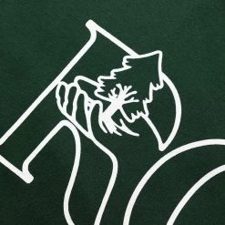 Reese Cooper Hoodies & Sweatshirts TREE SCRIPT HOODED SWEATSHIRT