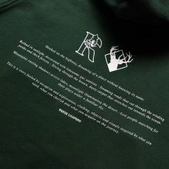 Reese Cooper Hoodies & Sweatshirts TREE SCRIPT HOODED SWEATSHIRT