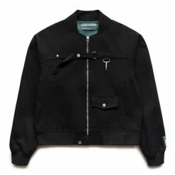 Reese Cooper WOOL SERGE BOMBER JACKET