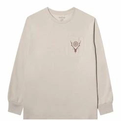 South2 West8 LS ROUND POCKET TEE