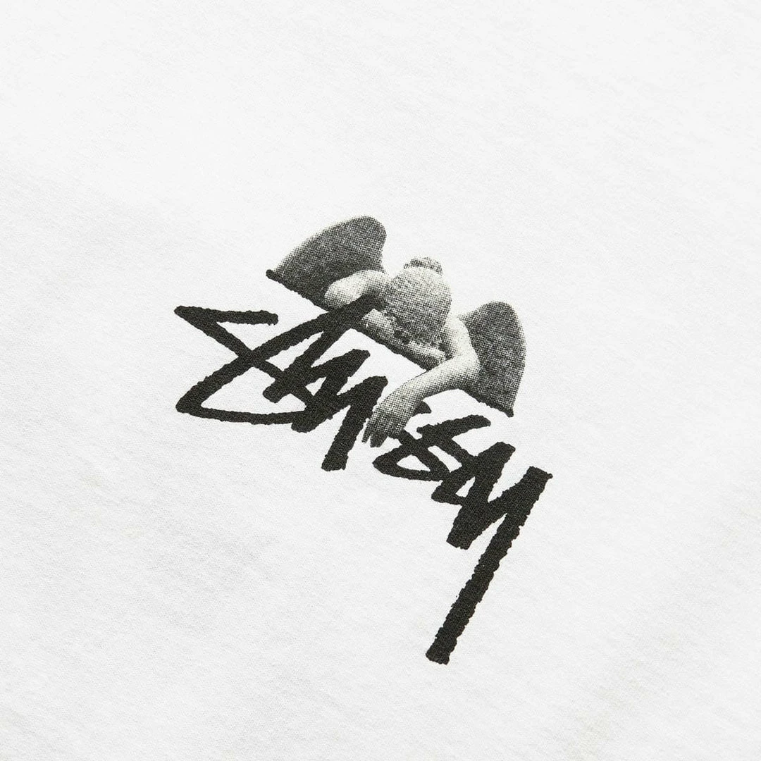 Hot Sale 🔥 Stüssy T-Shirts & Long Sleeves ANGEL TEE ✔️ 3 Stüssy T-Shirts & Long Sleeves ANGEL TEE