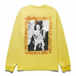 Stüssy T-Shirts & Long Sleeves HOW WERE LIVIN PIGMENT DYED LONG SLEEVE TEE