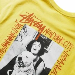 Stüssy T-Shirts & Long Sleeves HOW WERE LIVIN PIGMENT DYED LONG SLEEVE TEE