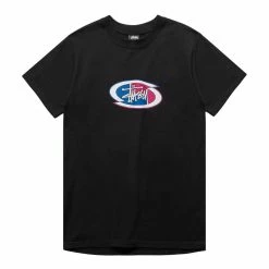 Stüssy T-Shirts & Long Sleeves SPLIT OVAL TEE