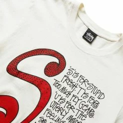 Stüssy T-Shirts & Long Sleeves SMALL TALK PIGMENT DYED TEE