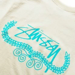 Stüssy WREATH TEE T-Shirts & Long Sleeves