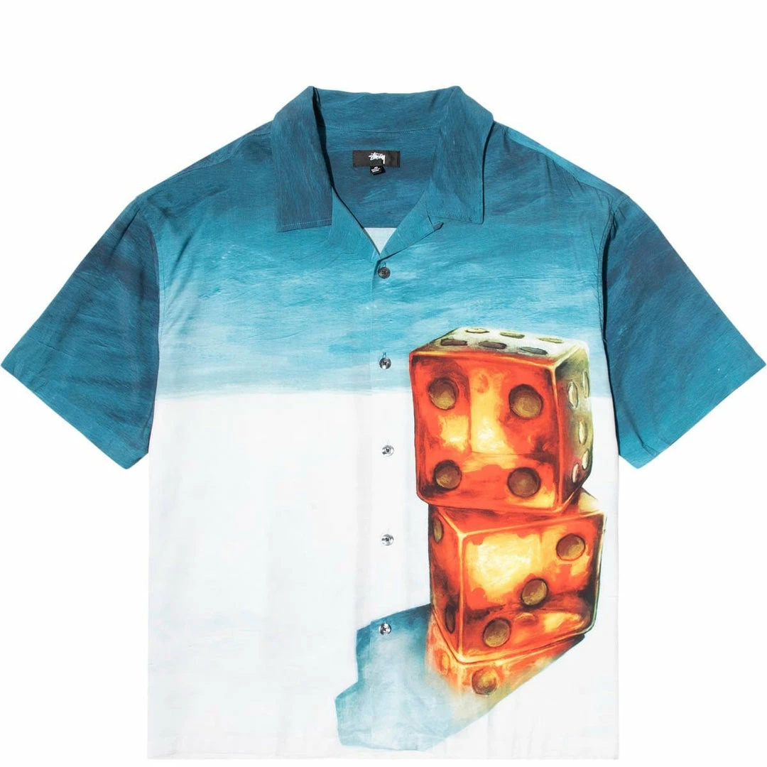 Flash Sale 🧨 Stüssy DICE PAINTING 👕 SHIRT 😍 1 Stüssy DICE PAINTING SHIRT