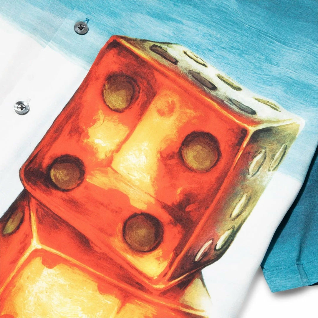 Flash Sale 🧨 Stüssy DICE PAINTING 👕 SHIRT 😍 3 Stüssy DICE PAINTING SHIRT