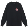 Stüssy T-Shirts & Long Sleeves GLOBAL PEACE PIG. DYED LS TEE