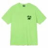 Stüssy T-Shirts & Long Sleeves RASTA DOT PIGMENT DYED TEE