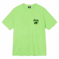 Stรผssy T-Shirts & Long Sleeves RASTA DOT PIGMENT DYED TEE