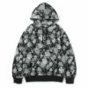 Thisisneverthat JACQUARD FLOWER HOODIE Hoodies & Sweatshirts