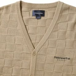 Best deal 🧨 Thisisneverthat REVERSE BLOCK CARDIGAN Knitwear 🥰 7 Thisisneverthat REVERSE BLOCK CARDIGAN Knitwear