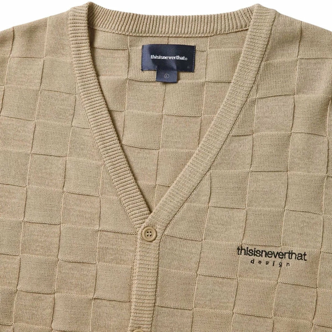 Best deal 🧨 Thisisneverthat REVERSE BLOCK CARDIGAN Knitwear 🥰 4 Thisisneverthat REVERSE BLOCK CARDIGAN Knitwear