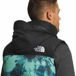 New 🎉 The North Face PRINTED 1996 RETRO NUPTSE VEST Outerwear 🥰 8 The North Face PRINTED 1996 RETRO NUPTSE VEST Outerwear